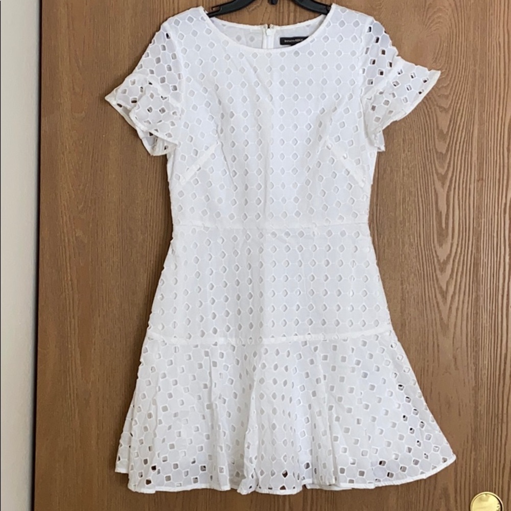 BananaRepublic white dress
